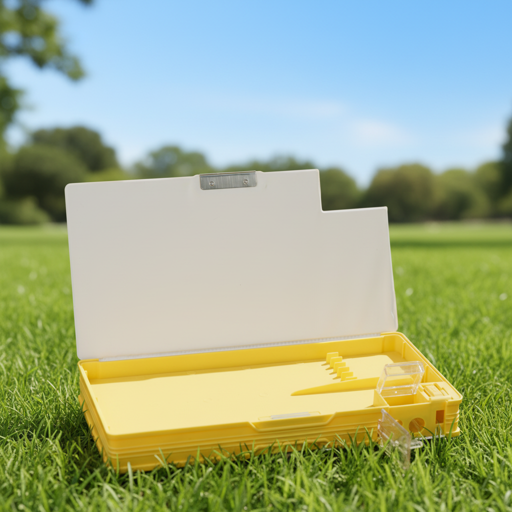 Nice Day Penguin Lock Pencil Box