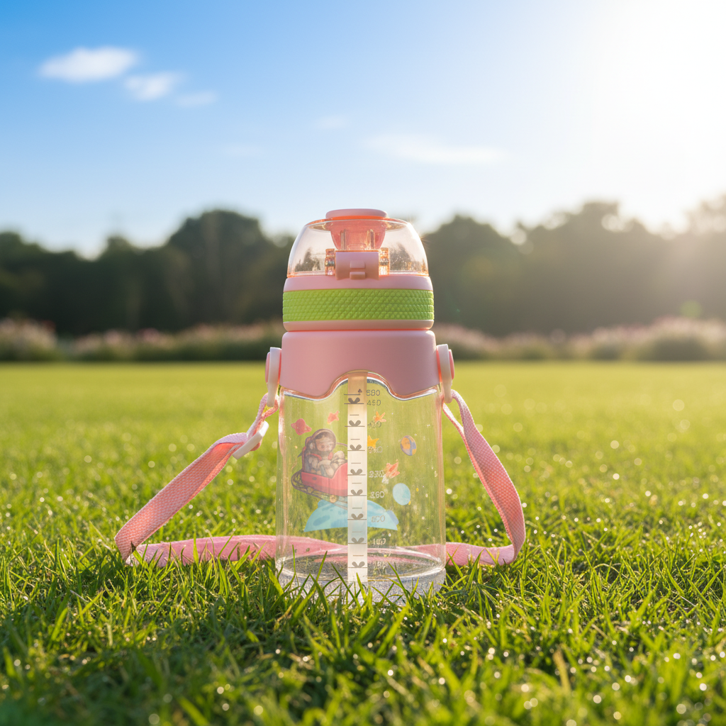Astro Explorer Kids Straw Bottle