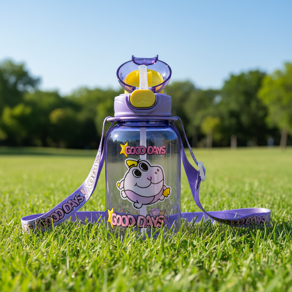 Good Days Hippo Sipper Bottle