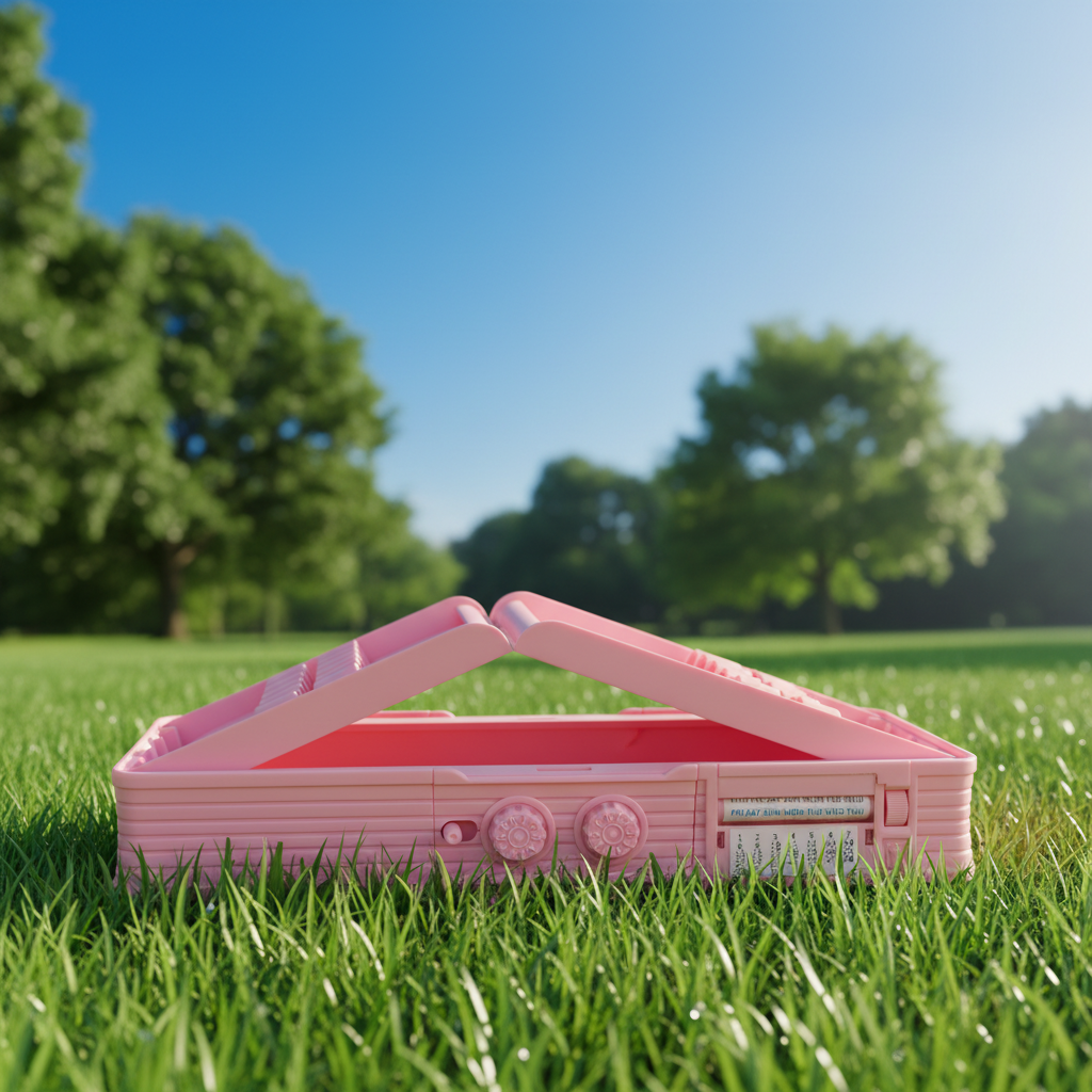 Smiley Dino Garden Lock Pencil Box