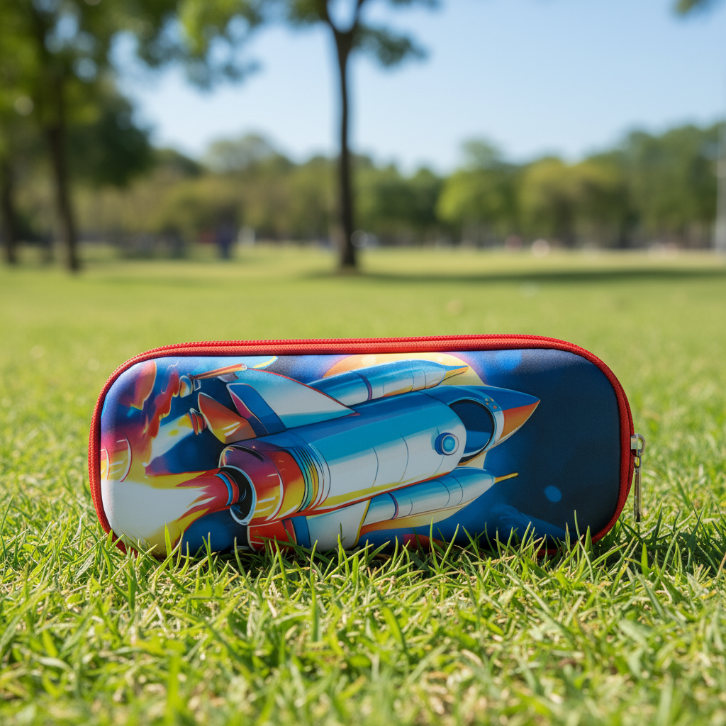 Galaxy Astronaut Zipper Pencil Pouch