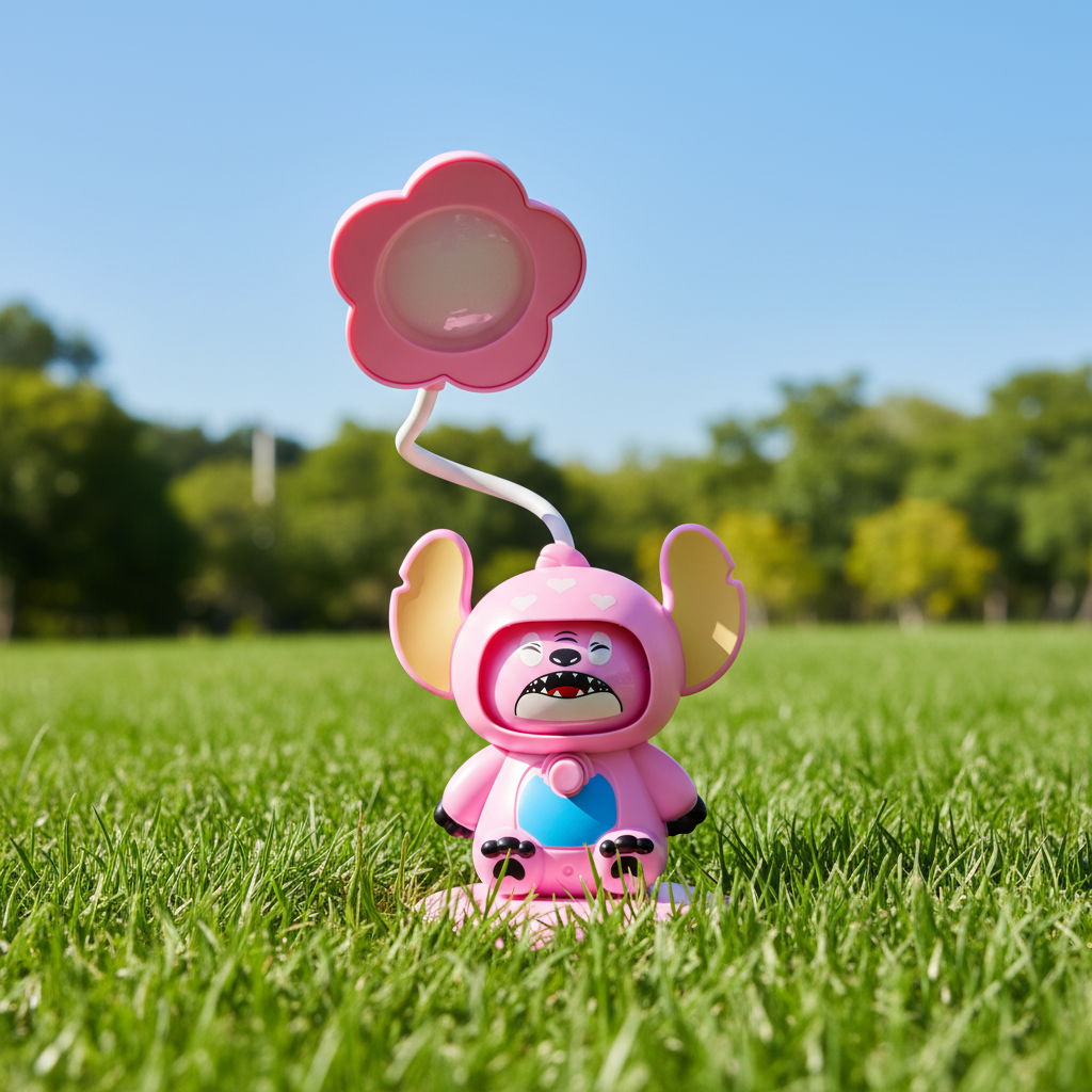 Flower-Top Character LED Lamp