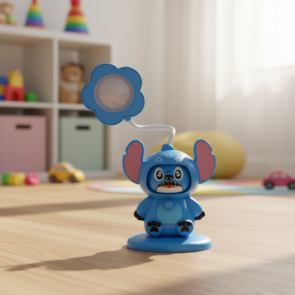 Flower-Top Character LED Lamp