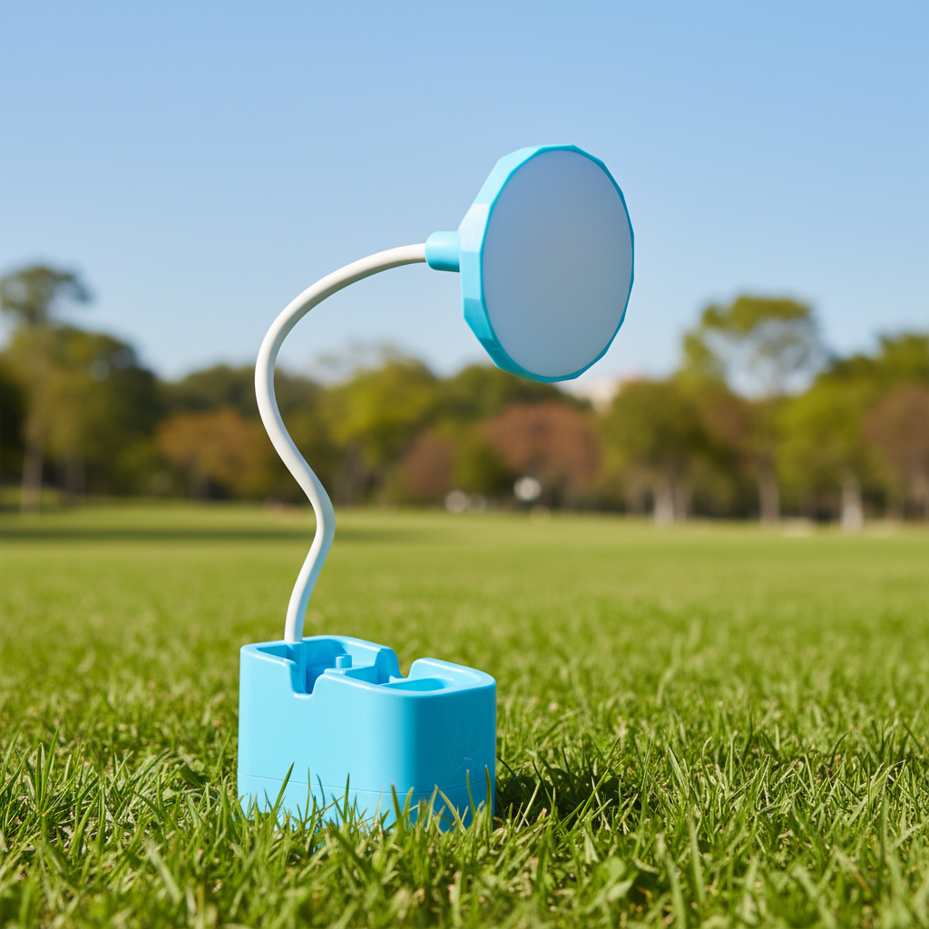 Mini Desk Organizer Lamp