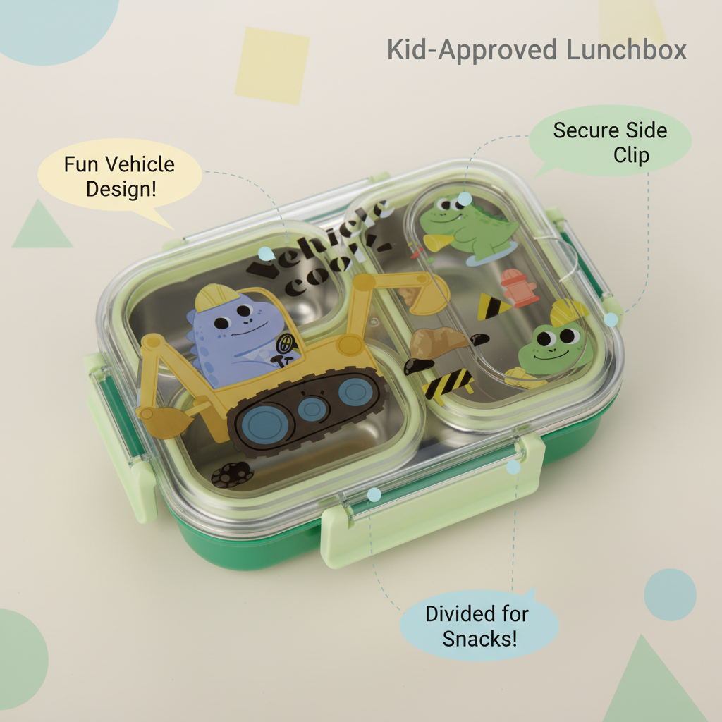 Dino Builder Lunch Box
