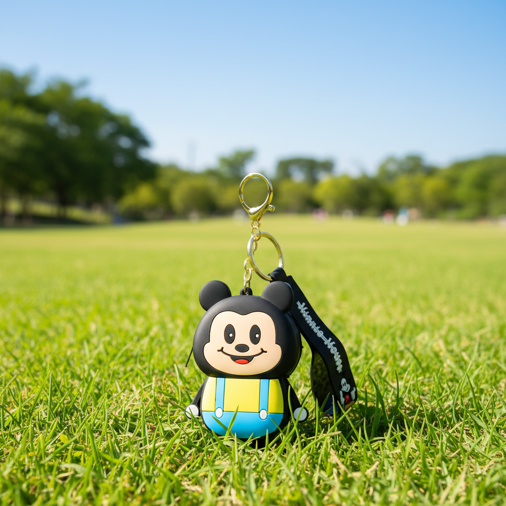 Mouse Character Silicone Coin Pouch