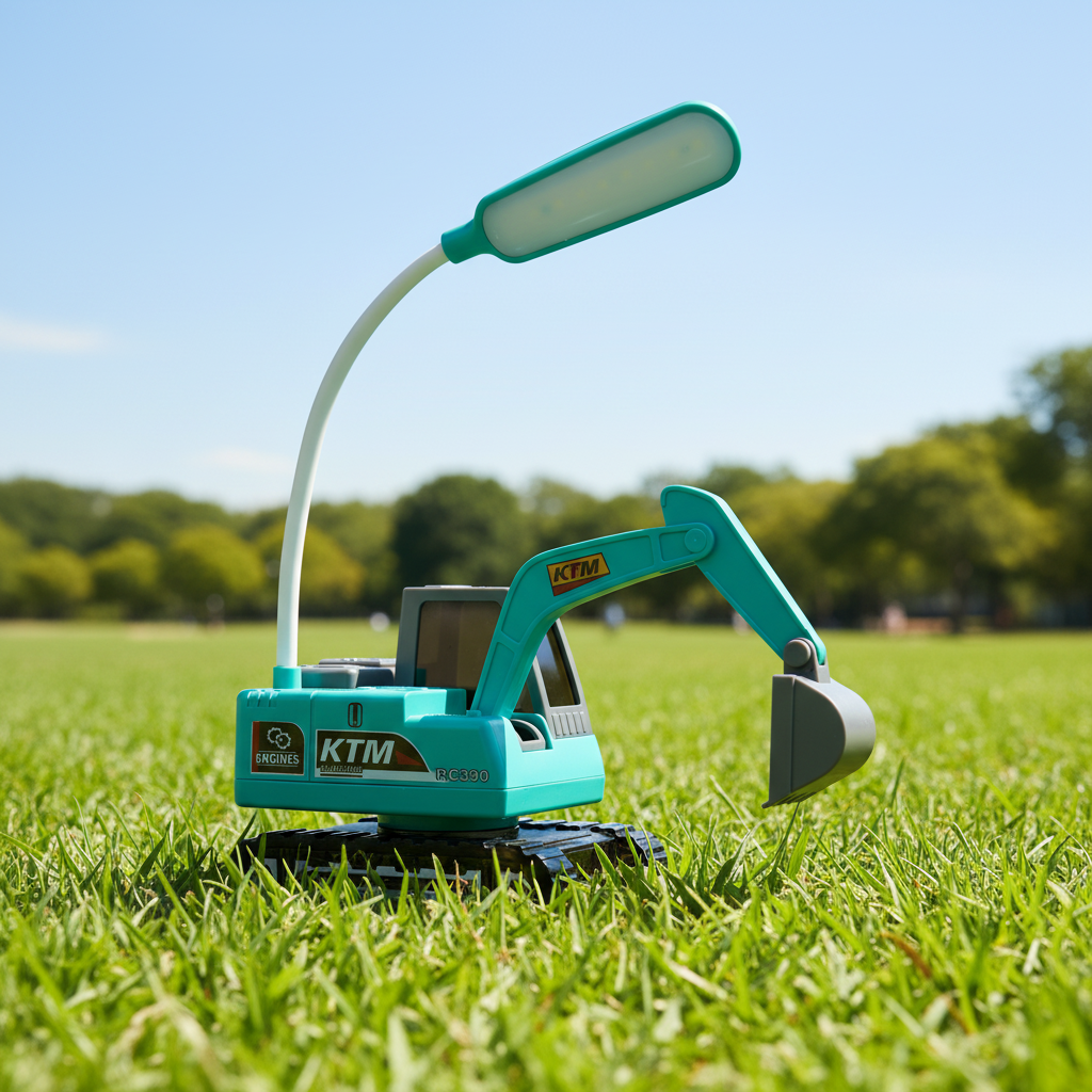 Excavator Study LED Lamp