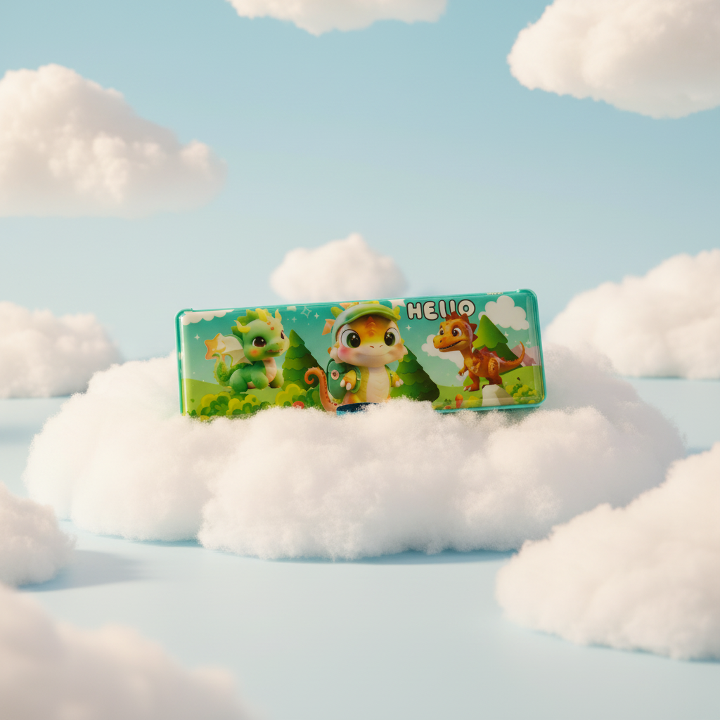 Little Dino Adventure Utility Pencil Box