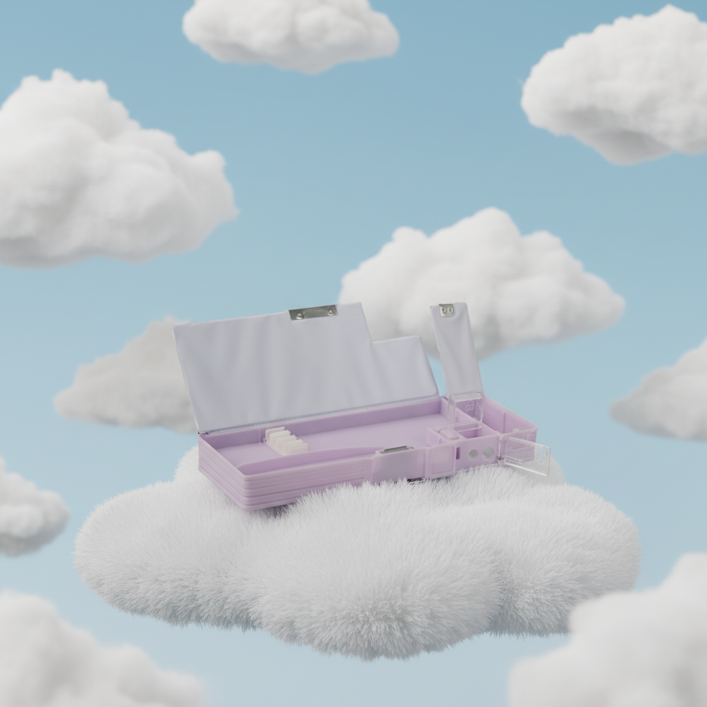 Magic Unicorn Lock Pencil Box