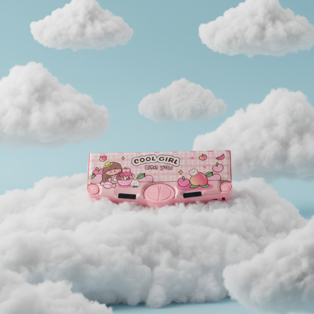 Space Mission Astronaut Lock Pencil Box