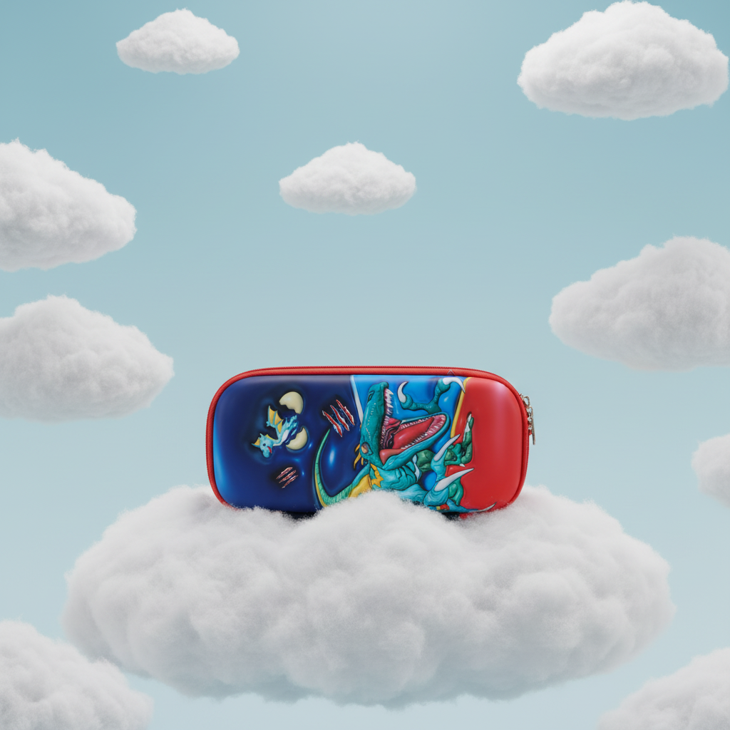 Galaxy Astronaut Zipper Pencil Pouch