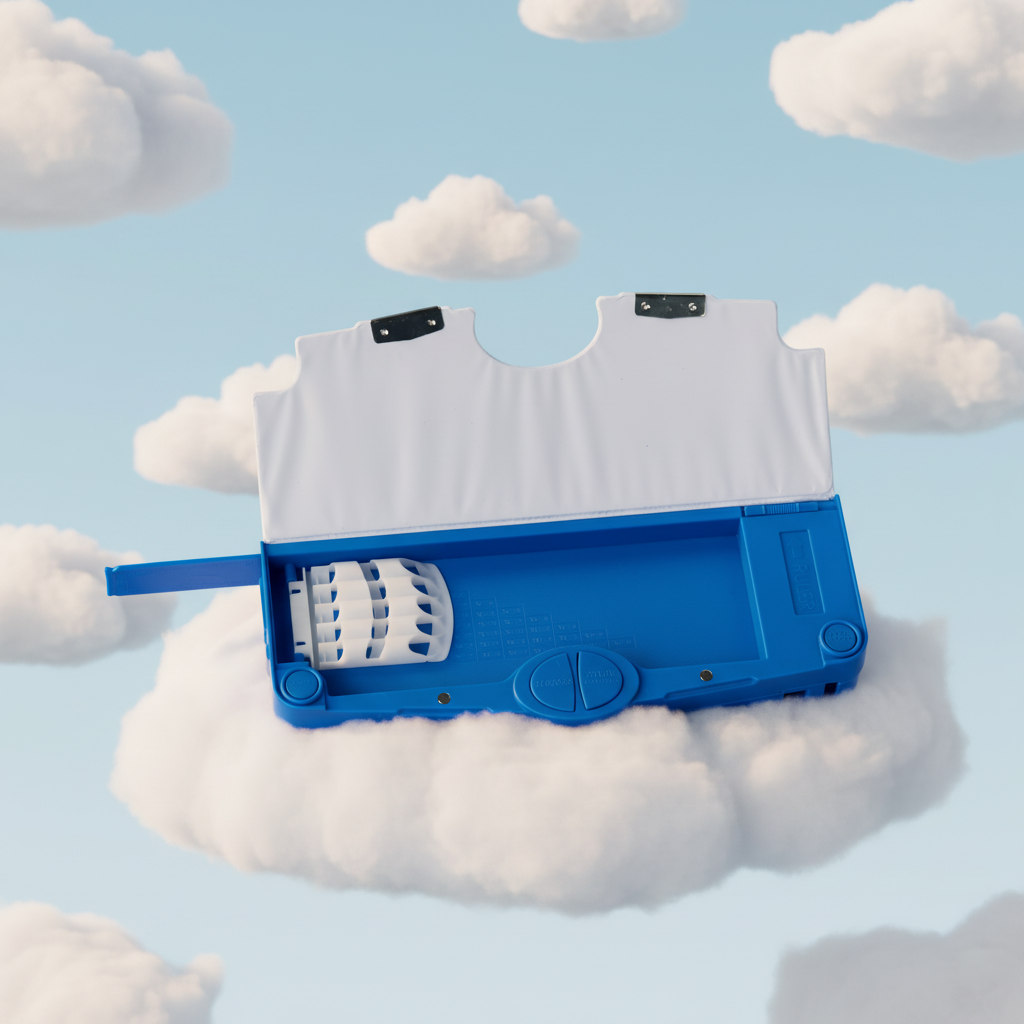 Space Mission Astronaut Lock Pencil Box