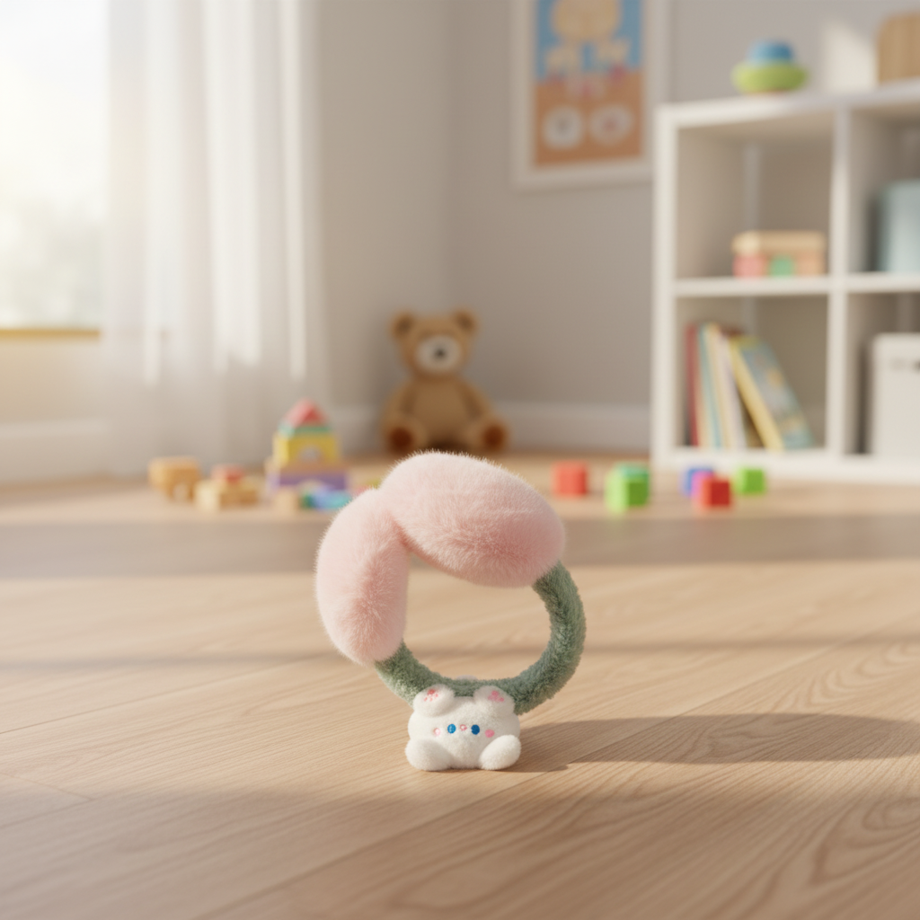 Bear-Themed Winter Earmuffs