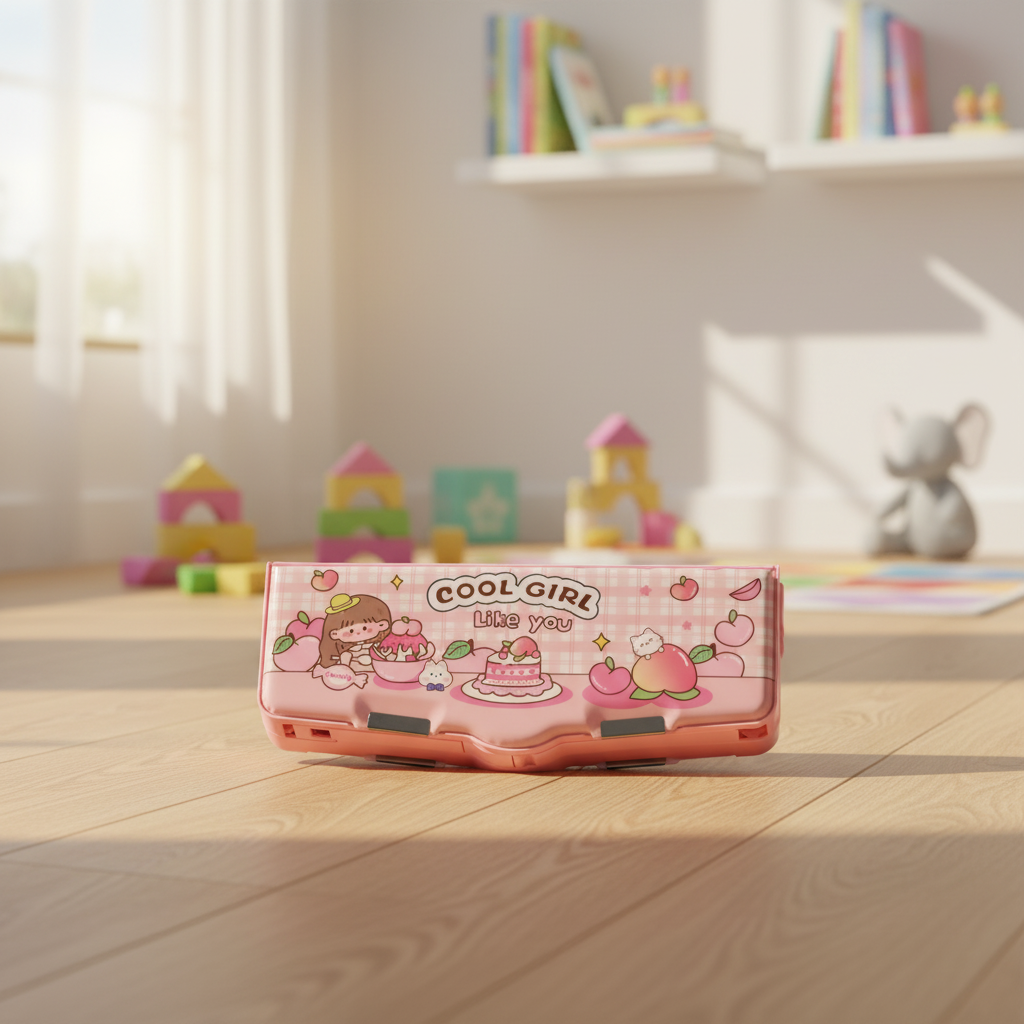 Space Mission Astronaut Lock Pencil Box