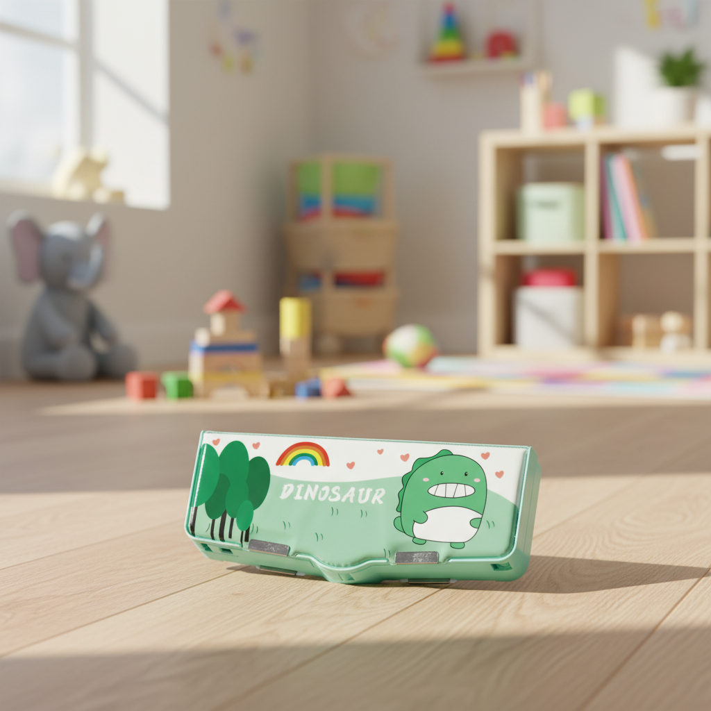 Space Mission Astronaut Lock Pencil Box