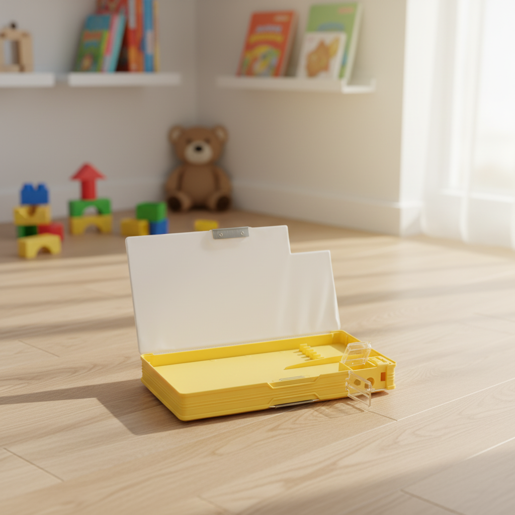 Nice Day Penguin Lock Pencil Box