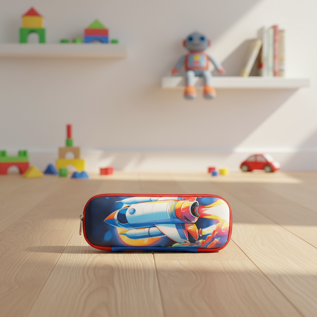 Galaxy Astronaut Zipper Pencil Pouch