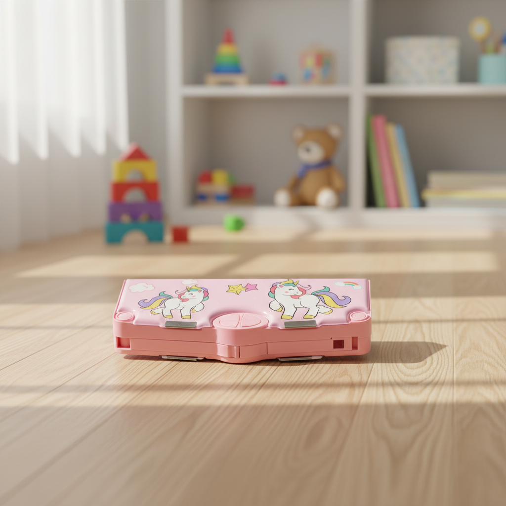 Space Mission Astronaut Lock Pencil Box