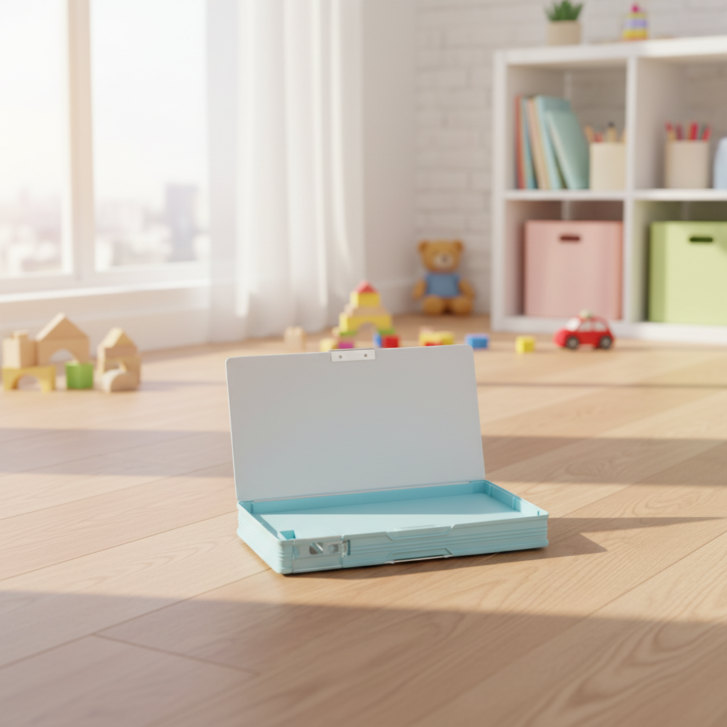 Nice Day Penguin Lock Pencil Box