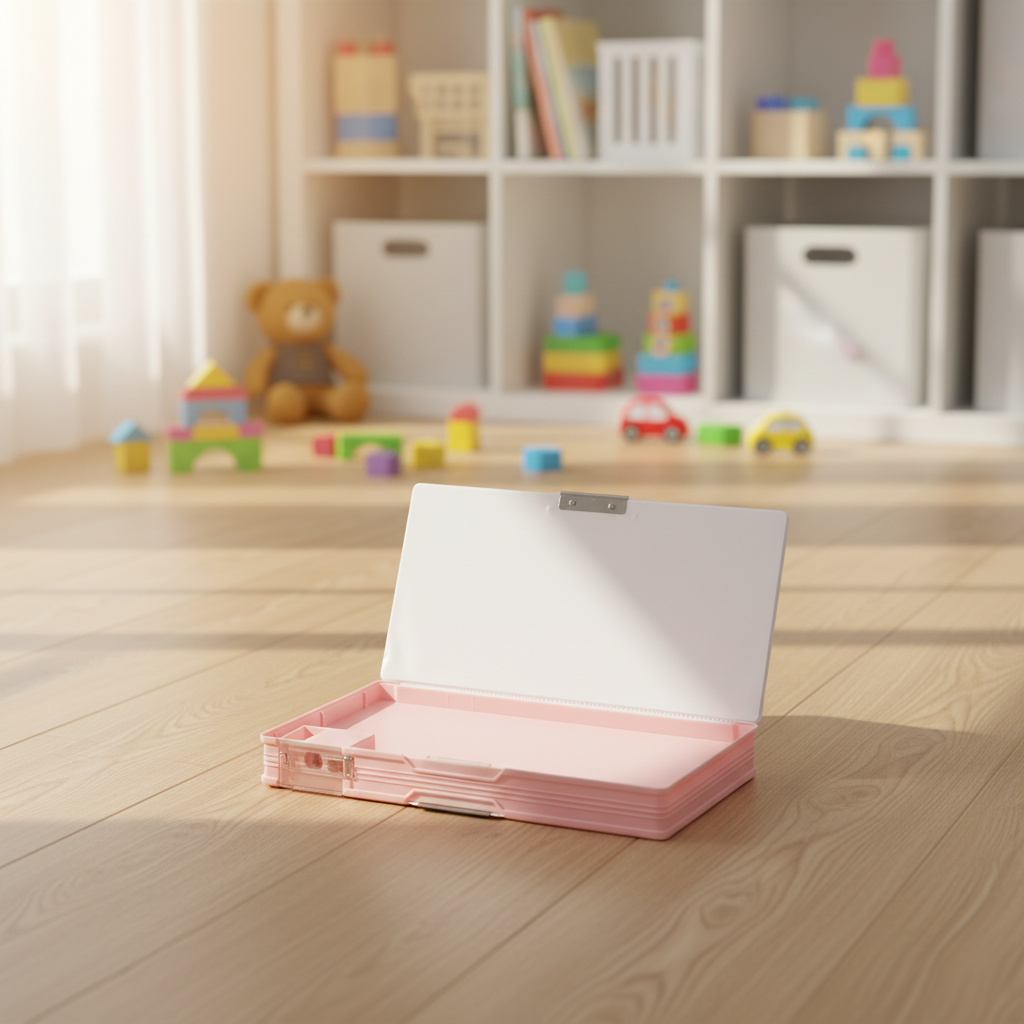 Nice Day Penguin Lock Pencil Box