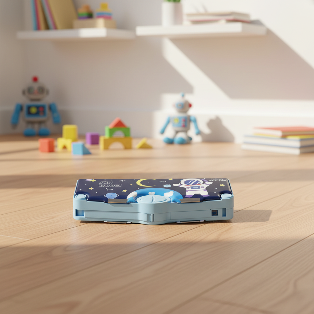 Space Mission Astronaut Lock Pencil Box