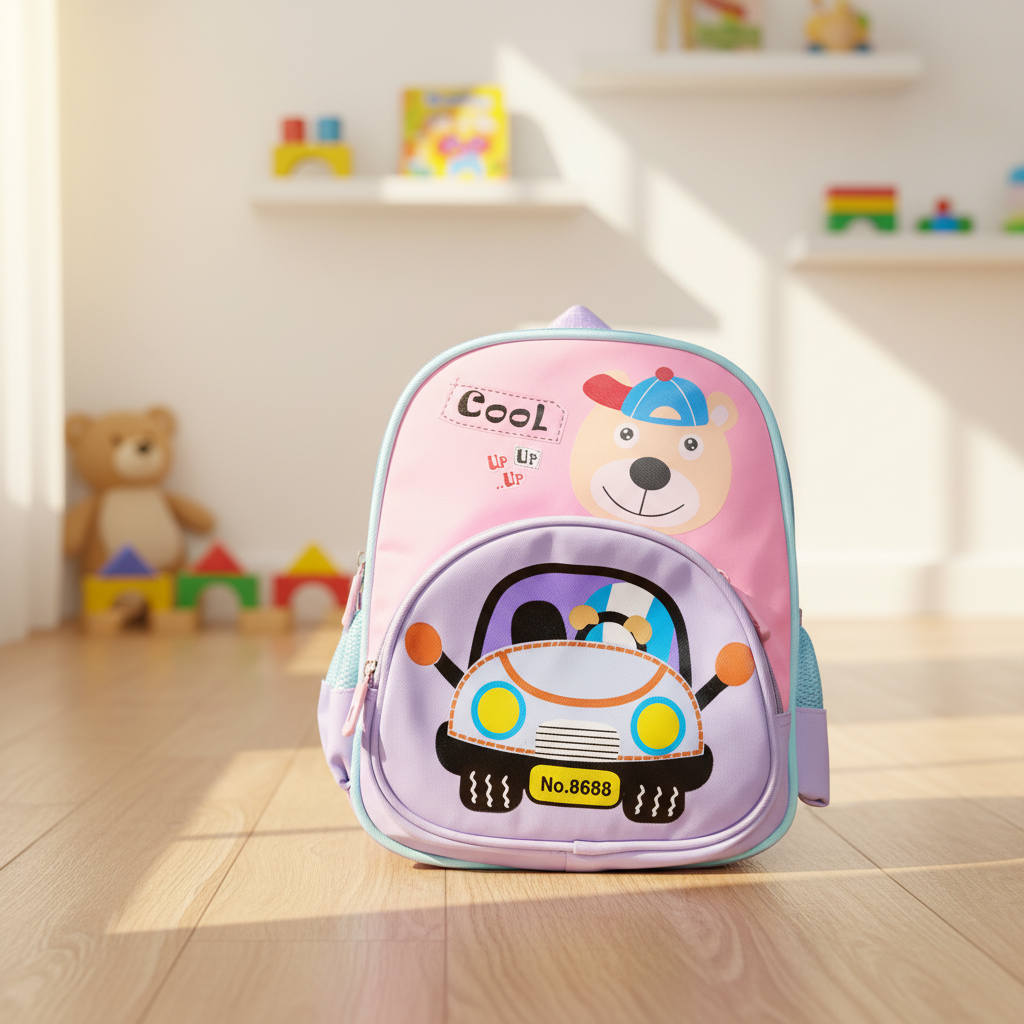 Bear Car Toddler Backpack