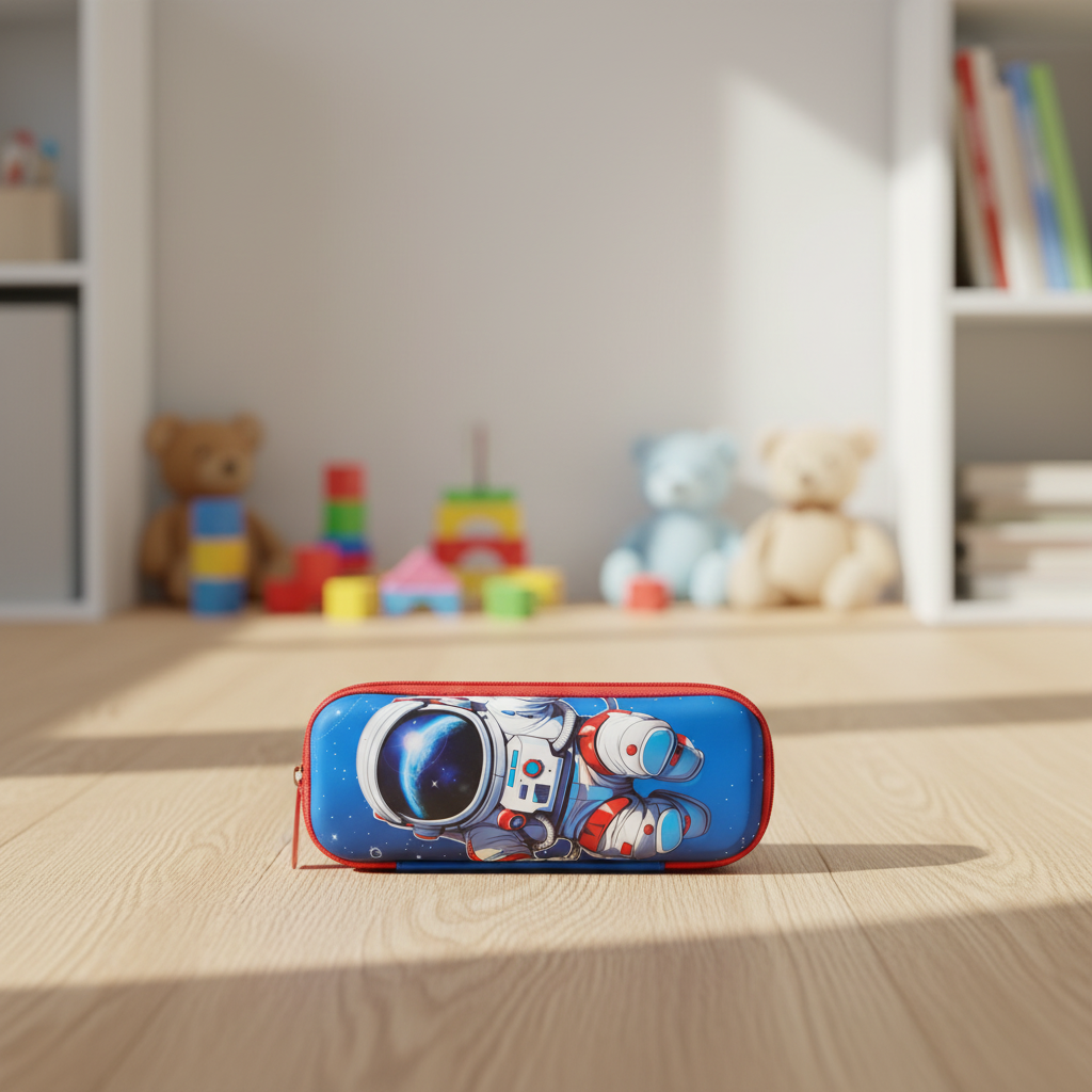 Galaxy Astronaut Zipper Pencil Pouch