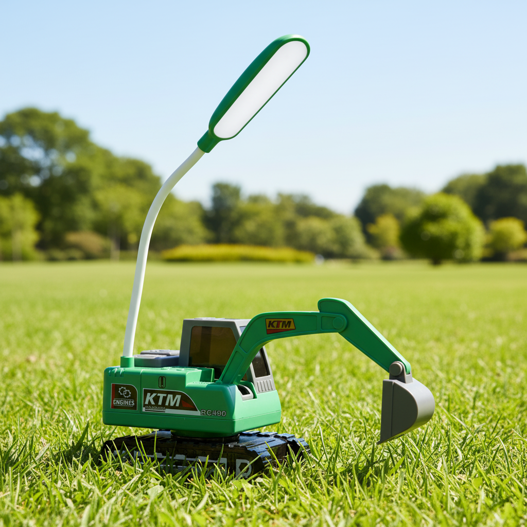 Excavator Study LED Lamp