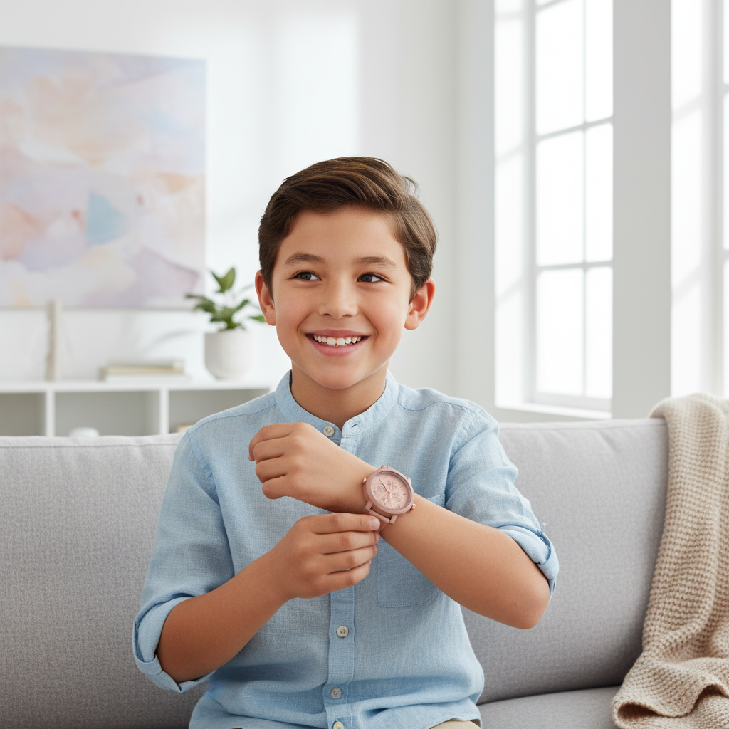 Rose Dial Dios Watch