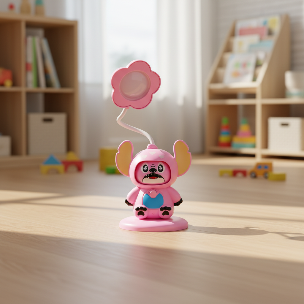 Flower-Top Character LED Lamp