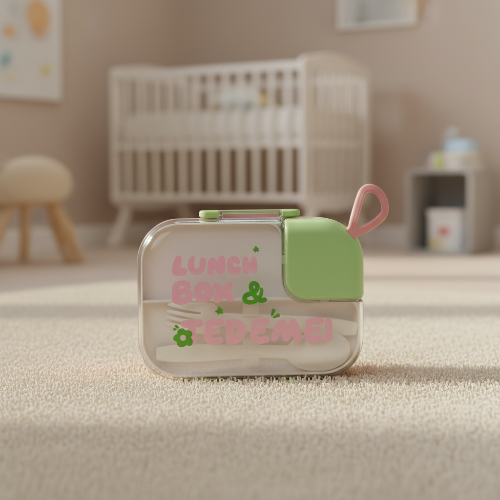 Blue–Purple Tedemei Lunch Box