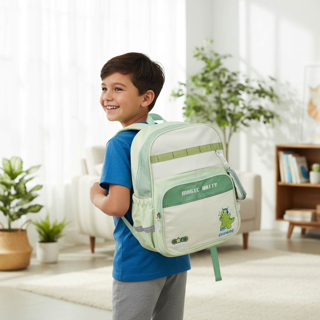 Magic Kitty Backpack with Charm Pouch