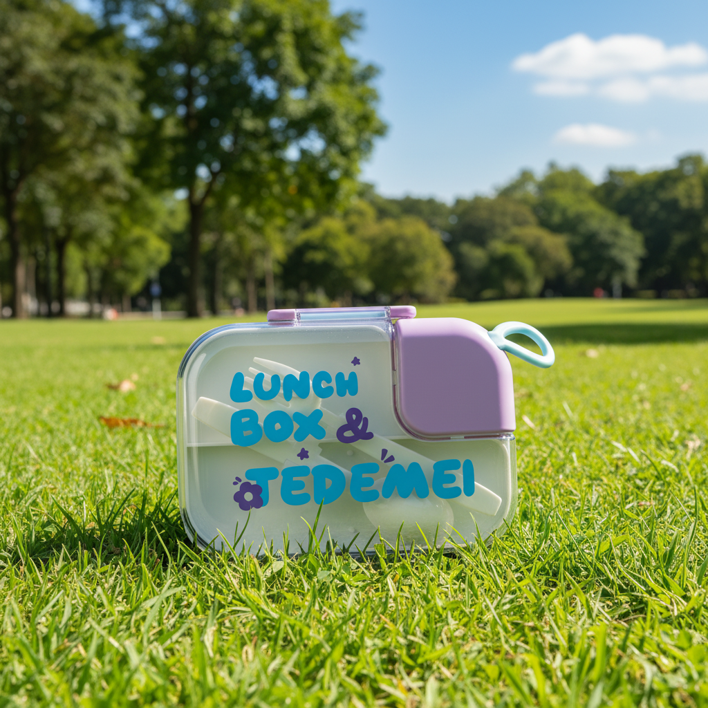 Blue–Purple Tedemei Lunch Box